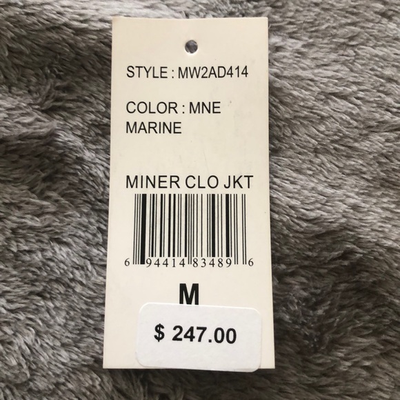 Andrew Marc New York blue puffer coat - Picture 5 of 5